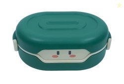 Crackles Modern Design 2 Compartment Lunch Box for School Kids Girls a