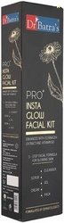 Dr Batra's PRO+ Insta Glow Facial Kit Formulated By Dermatologists(5 x