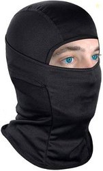 PROGIENCE Black Bike Face Mask for Men & Women(Size: Free, Balaclava)
