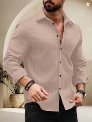 Nofilter Men Regular Fit Solid Spread Collar Casual Shirt