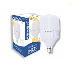 REMEN B22 30W LED Bulb, High Wattage Jumbo Led Bulb 30 Watt Cool Day L
