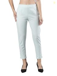 Femmora Comfortable Fit Solid Straight Pant, Breathable Cotton Fabric