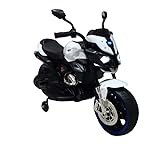 Brunte RMF Himalyan Rechargeable Battery Operated Ride-On Bike for Kids (White)