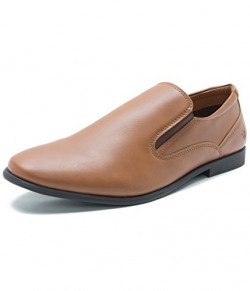 Bond Street by Redtape Men's Tan Slip-On Shoes-6