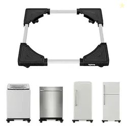 Lifelong Washing Machine Stand  Metal Kitchen Trolley with Lockable Wh