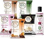 Online Quality Store Multani Mitti ,Chandan Powder ,Orange Peel Powder ,Neem Powder ,Rose Powder ,free Pure Rose Water |sandalwood powder |santra chilka powder |pure organic neem powder for face,body,skin, & hair,400g