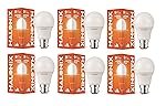 Halonix 9W B22 LED Cool White Bulb, Pack of 6, (F5BMM4W0040040000)