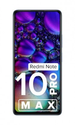 Redmi Note 10 Pro Max (Glacial Blue, 6GB RAM, 128GB Storage) -108MP Qu