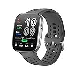 Amazfit Bip 6 Smart Watch 46mm, 14 Day Battery, 1.97″ AMOLED Display, GPS & Free Maps, AI, Bluetooth Call & Text, Health, Fitness & Sleep Tracker, 140+ Workout Modes, 5 ATM Water-Resistance, Charcoal