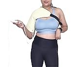 JSB H15 Frozen Shoulder Orthopedic Heating Belt Electric Heat Pad Universal Size for Both Shoulders Cervical Pain Relief with Temperature Control (Skin-White)
