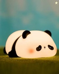 SKYTONE Panda Night Light for Kids, Food Grade Silicone, Rechargeable