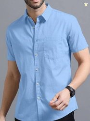 DIMMY Men Regular Fit Solid Button Down Collar Casual Shirt