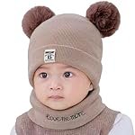 REFFER Baby Winter caps Unisex Beanie fit for 6 Months to 3 Years Old Toddler Baby Winter Caps for Kids Boy’s and Girl’s Free Size