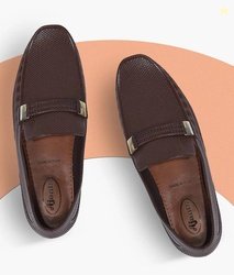 AJANTA Casual PVC Waterproof Loafers For Men(Brown , 8)