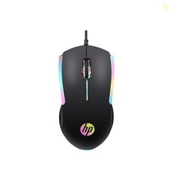 HP M160 USB Wired Gaming Optical Mouse with LED Backlight, 1000 DPI, 3