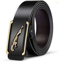 ZORO Men Black Artificial Leather, Texas Leatherite Belt