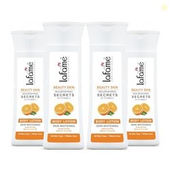 Lafame Vitamin C + E Super Bright Body Lotion for Deep Nourishing & Vi