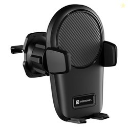 Portronics Clamp Z Car Phone Holder Stand with 360 Degree Rotation, AC