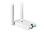 TP-Link USB WiFi Dongle 300Mbps High Gain Wireless Network Wi-Fi Adapter for PC Desktop and Laptops. Supports Win10/8.1/8/7/XP, Linux 2.6.24-4.9.60, Mac OS 10.9-10.15 (TL-WN822N)