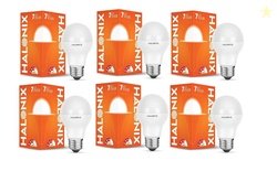 Halonix Astron Plus Base E27 7-Watt LED Bulb (Pack of 6, Cool Day Ligh