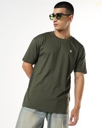 Buda Jeans Co Men Graphic Print Relaxed Fit Crew-Neck T-Shirt