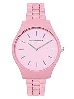 French Connection Zest Pink Round Dial Womens Analogue Watch FCS05P