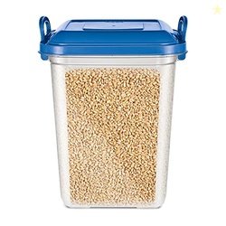 MILTON Silo 24 Plastic Storage Containers with Side Lock Handles, 1 Pi