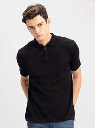 Snitch Polo Collar Slim Fit T-shirt