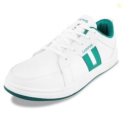 Campus Men's OG-D3 WHT/GRN Sneakers - 7UK/India OG-D3, White