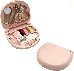 MeeTo Mini Travel Sew Kit Sewing Box Pocket Folding Kit Compact Mini T
