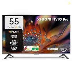 Xiaomi 138 cm (55 inch) FX Pro QLED Ultra HD 4K Smart Fire TV L55MB-FP