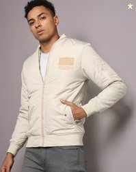The Indian Garage Co Men Regular Fit Bomber Jacket
