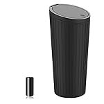 Car Trash Can with Lid â Leakproof Mini Garbage Bin for Cars | Universal Cup Holder Fit, Car Organizer for Front & Back Seat