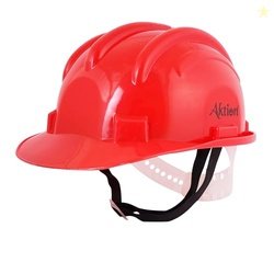 Aktion AK H11_RED Safety Helmets Nape Type, IS 2925:1984 Color: Red, P