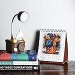 Lexton LED Cameras Shaped Study Table Lamp for Kids | Rechargeable Desk Lamps for Study Room with Pencil Cutting | USB Warm Light LED Children Table Lamp Toy | (Brown, Pack of 1)