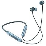Noise Airwave Pro Bluetooth in Ear Neckband with Upto 32 dB ANC, 60H of Playtime, Dual Device Pairing, 3 Mic ENC for Calling, Low Latency(Upto 40ms), 13mm Driver (Metallic Blue)
