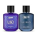 Beardo Twin Legends- LSD & Legend Perfume for Men (50ml x 2) | Long Lasting Fragrance | Long Lasting Perfume for Men | Gift for Men | Gift for Friend