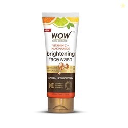 WOW Skin Science Brightening Vitamin C & Niacinamide Face Wash | For B