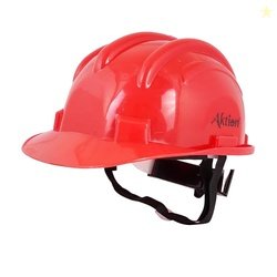 Aktion AK H12_RED Safety Helmets Rachet Type, IS 2925:1984 Color: Red,