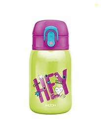 Milton Jolly 275 Thermosteel Sipper Water Bottle for Kids, 230 ml, Gre
