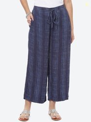 Biba Women Printed Smart Straight Fit Cropped Parallel Trousers