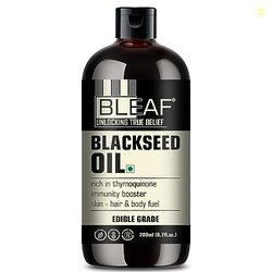 BLEAF Black Seed Oil, Kalonji Oil For Hair Growth, Nigella Sativa|Rich