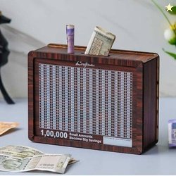 Habit Hom Money Savings Coin Box Gullak Donation Box with Numbers Mone