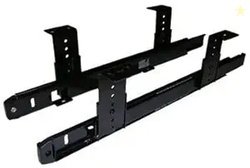 All Metal Ball Bearing Keyboard Slide - 14, 3/4 Extension - Black