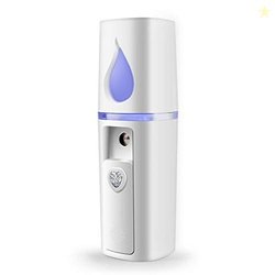 YUNYILAN Portable Nano Facial Mister Mini Facial Steamer Atomization E
