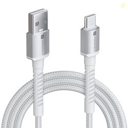 Portronics Konnect X USB to Type C Cable with 3A Output, Fast Charging