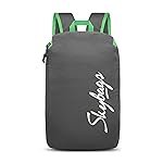 Skybags Smol 15L Casual Drawstring Daypack | Premium Diamond Pattern Premium Polyester Backpack with 2 Compartment & Padded Back Panel | Gym, Travel & Everyday Bag | Backpack for Men & Women