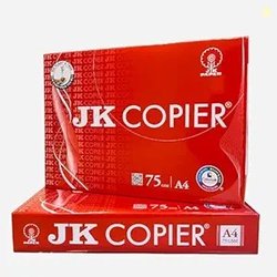 JK Copier A4 Paper  75 GSM, 500 Sheets  10 Reams
