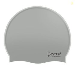 Cockatoo SC01 Rubber Swimming Cap for Adults, Swimming Cap for Men & W