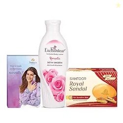 Enchanteur Romantic Hand and Body Lotion 100ml + Yardley Perfume 10ml